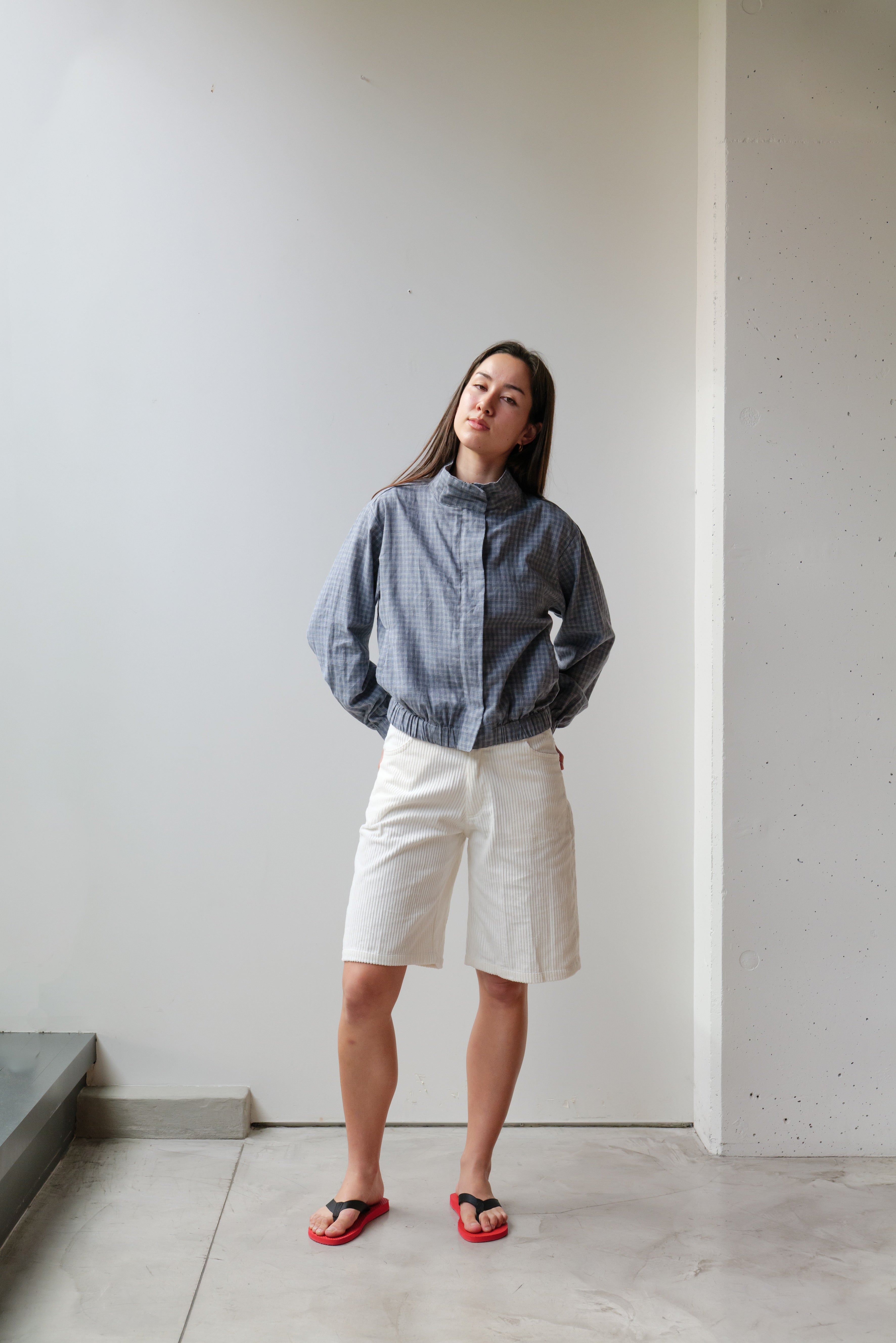 Stand Collar Shirt Jacket – at Dawn. O'AHU