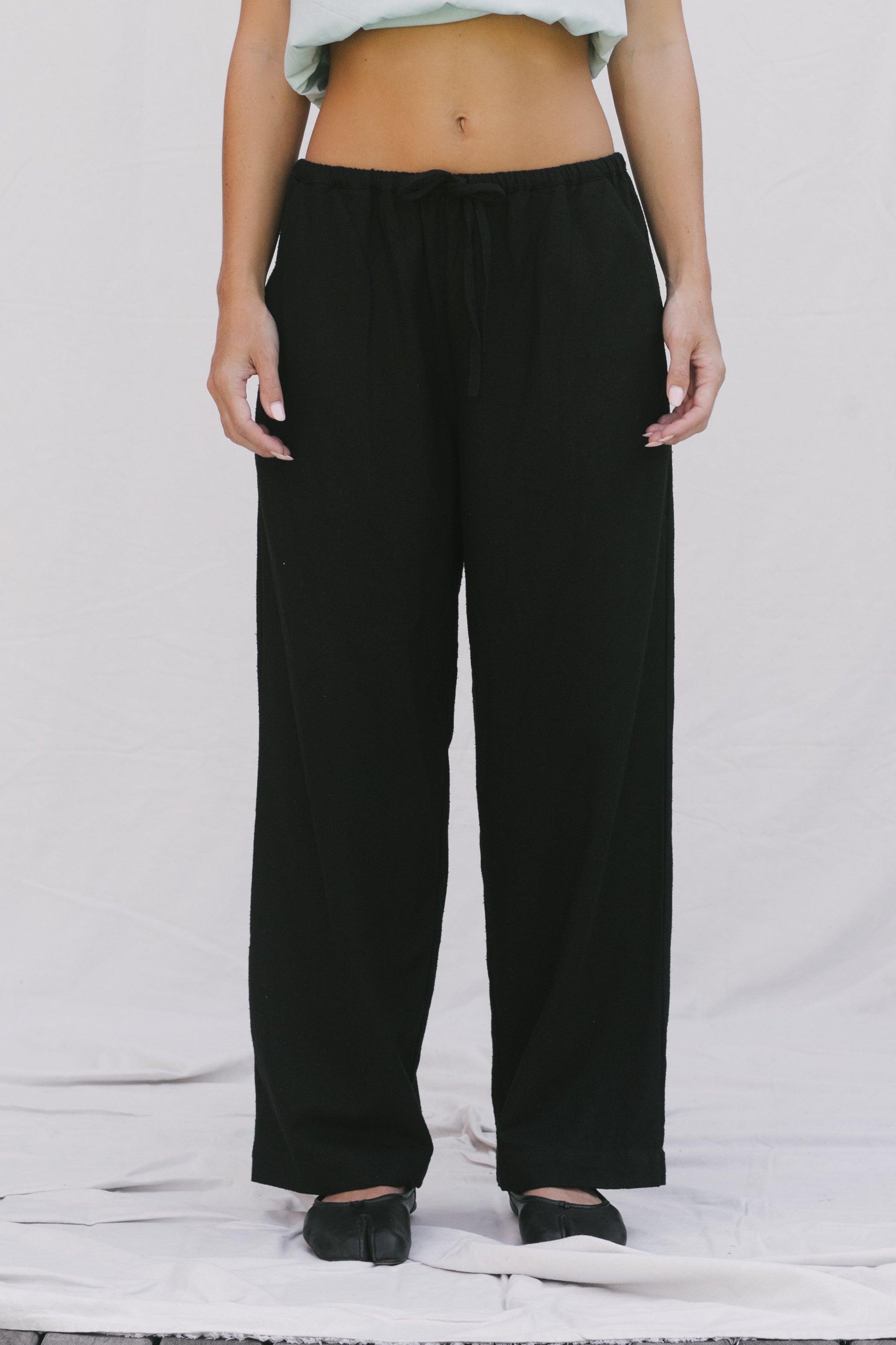 Silk Drawstring Pant – at Dawn. O'AHU