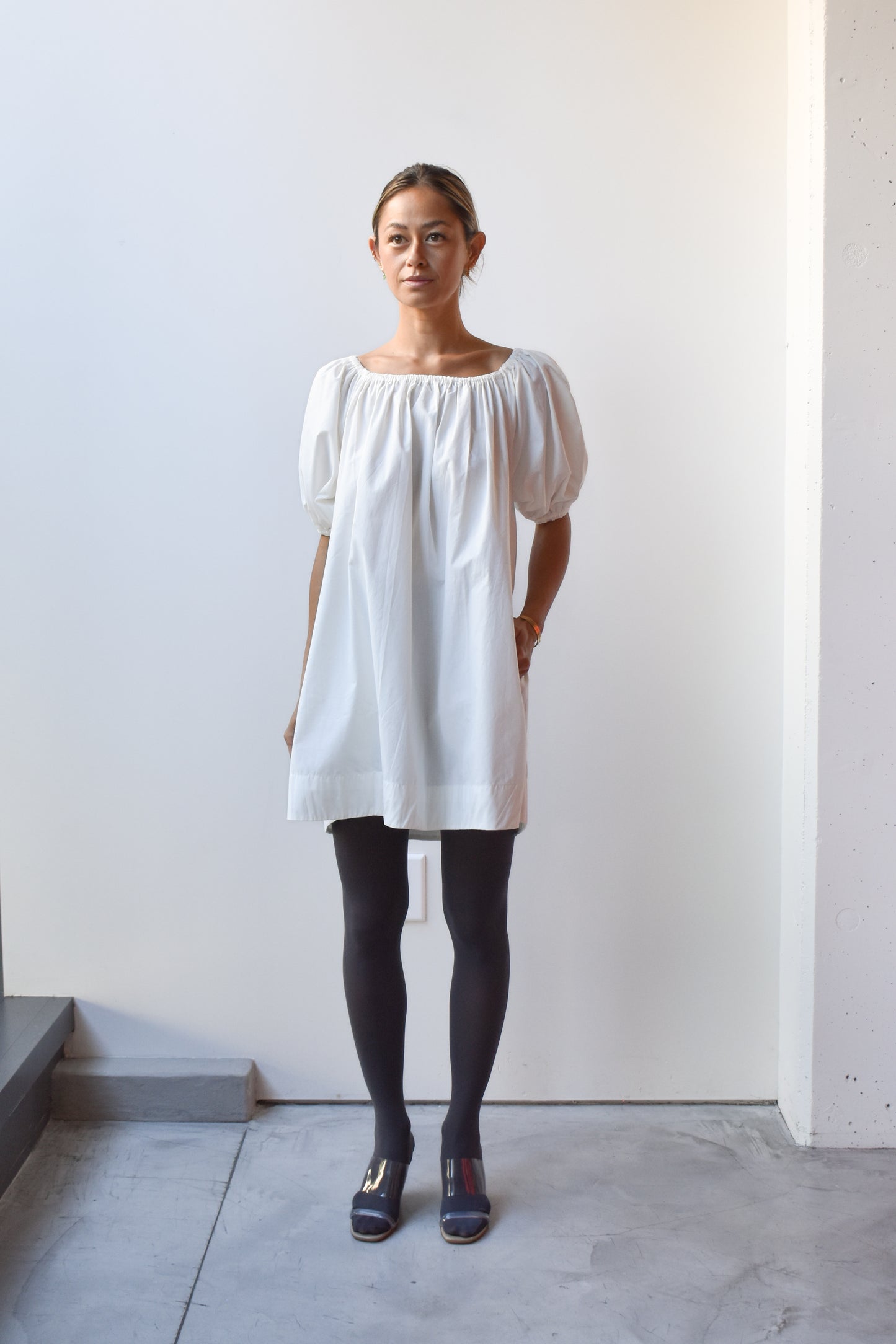 grey dress grey tights What to Wear with Gray Tights: Gray is the New Black