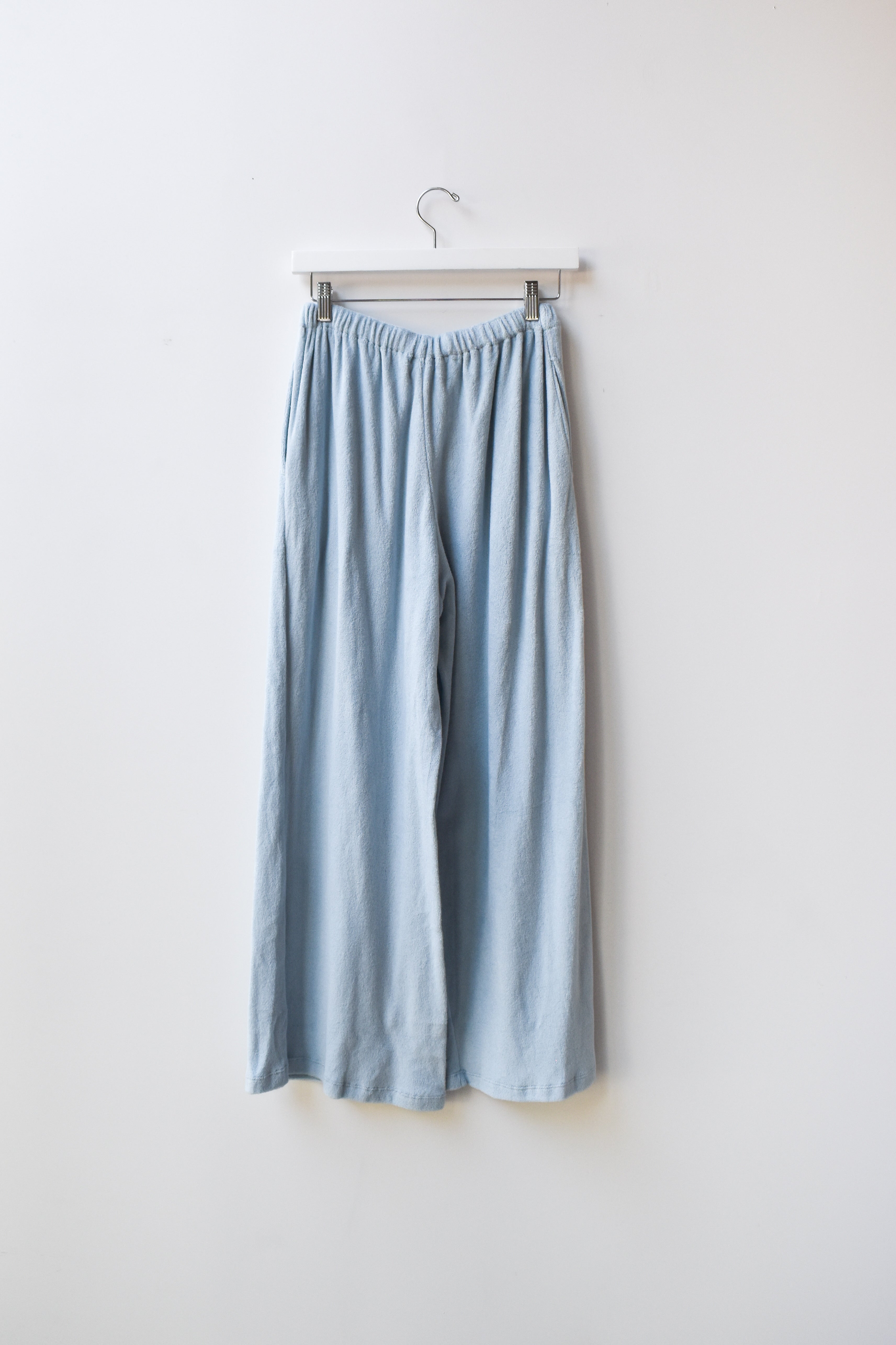 Terry Drawstring Wide Pant – at Dawn. O'AHU