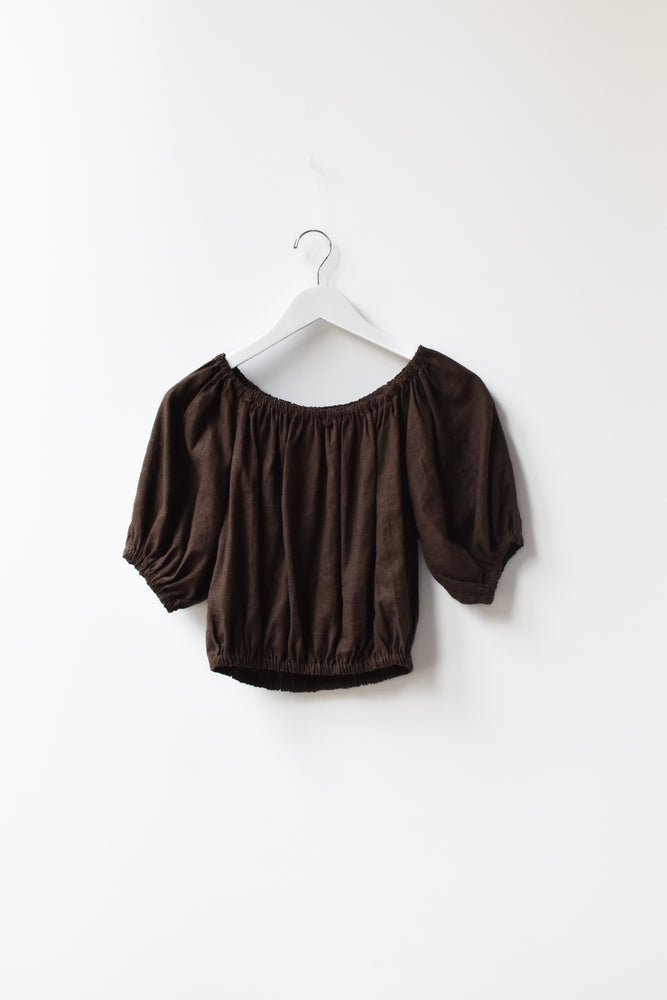 
                  
                    Cropped Top (Linen Blend)
                  
                