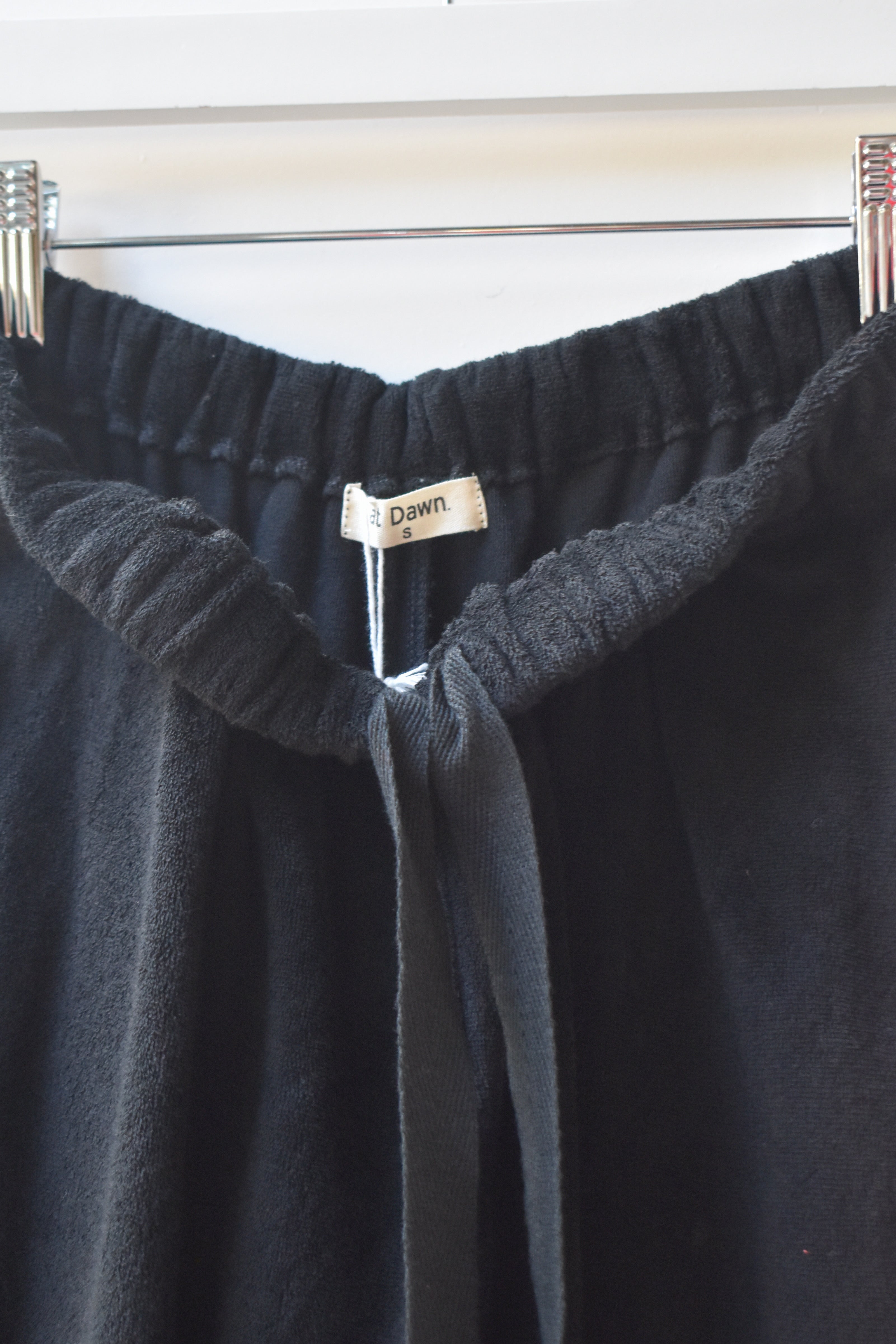 Terry Drawstring Wide Pant – at Dawn. O'AHU