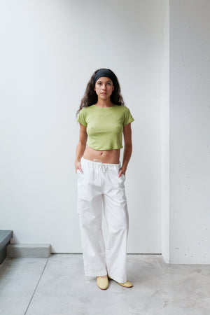 
                  
                    Organic Cotton Drawstring Pant
                  
                