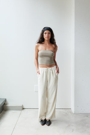 
                  
                    Silk Drawstring Pant
                  
                