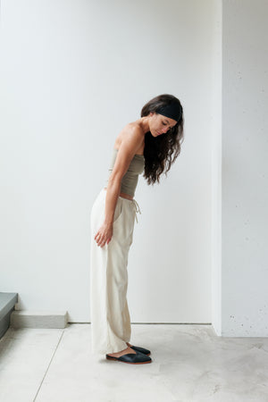 
                  
                    Silk Drawstring Pant
                  
                