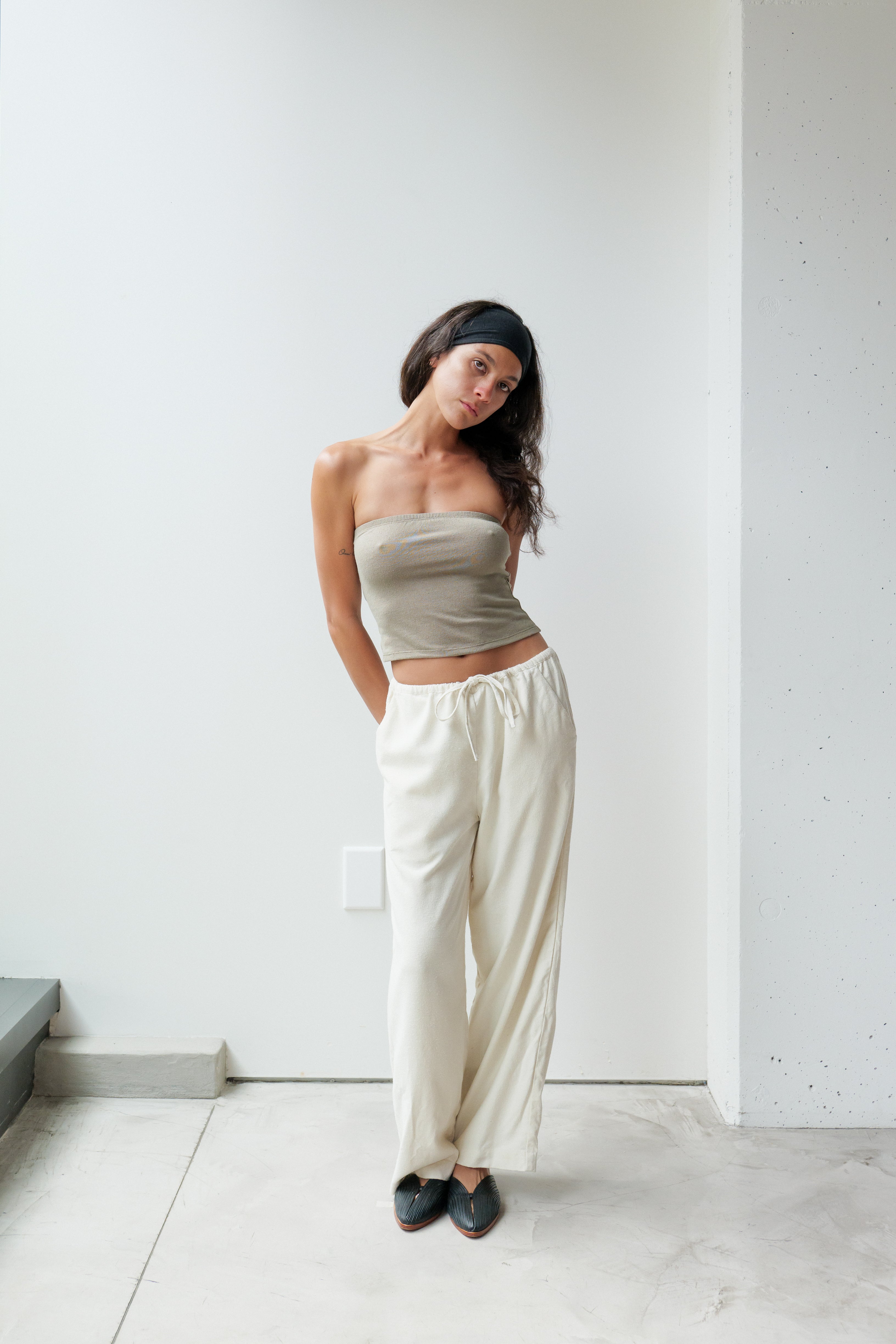 Silk Drawstring Pant – at Dawn. O'AHU