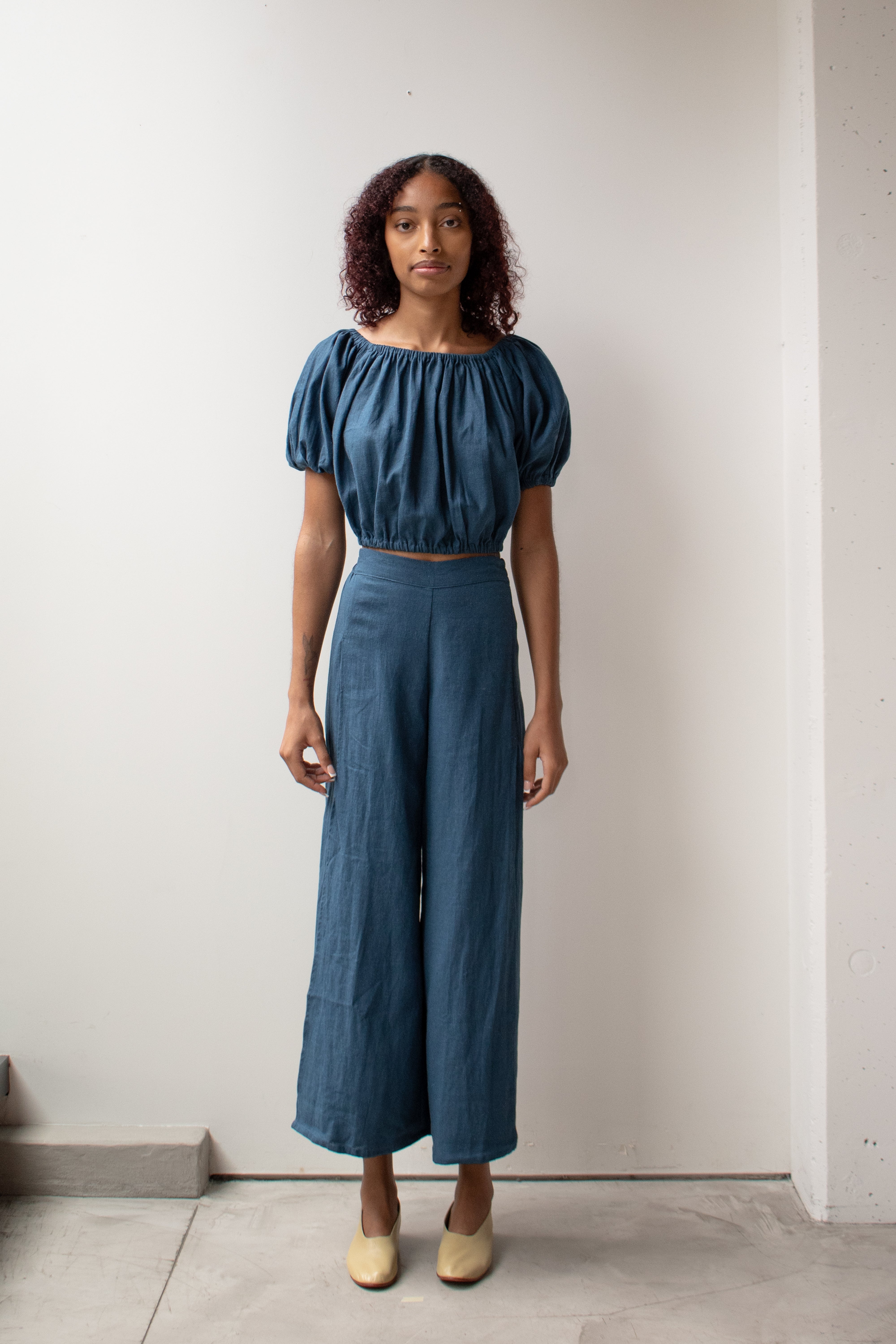 Slit Wide Pant – at Dawn. O'AHU