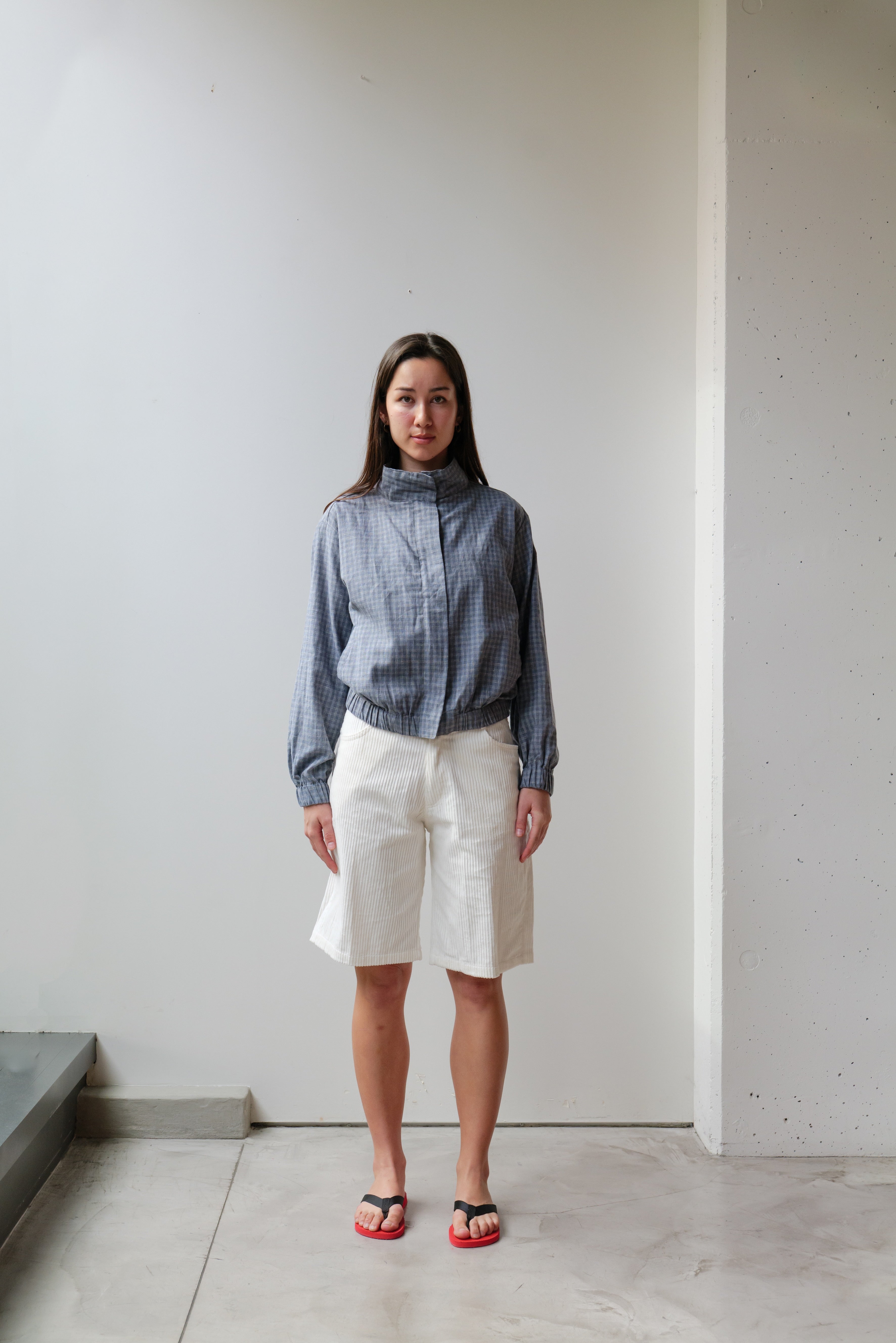 新品 Graphpaper Stand Collar Short Jacket Graphpaper（グラフペーパー） / Techno Wool Stand Collar Short
