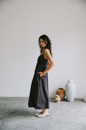 
                  
                    Gathered Mid Dress
                  
                