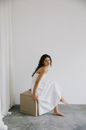 
                  
                    Gathered Mid Dress
                  
                