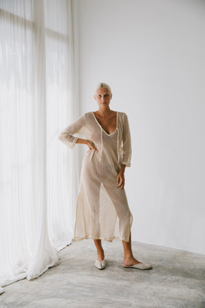 
                  
                    Mesh Long Cover-up
                  
                