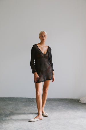 
                  
                    Mesh Short Cover-up
                  
                