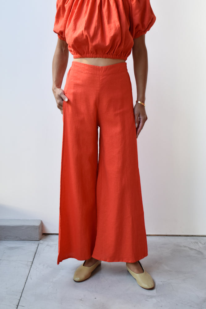 Slit Wide Pant