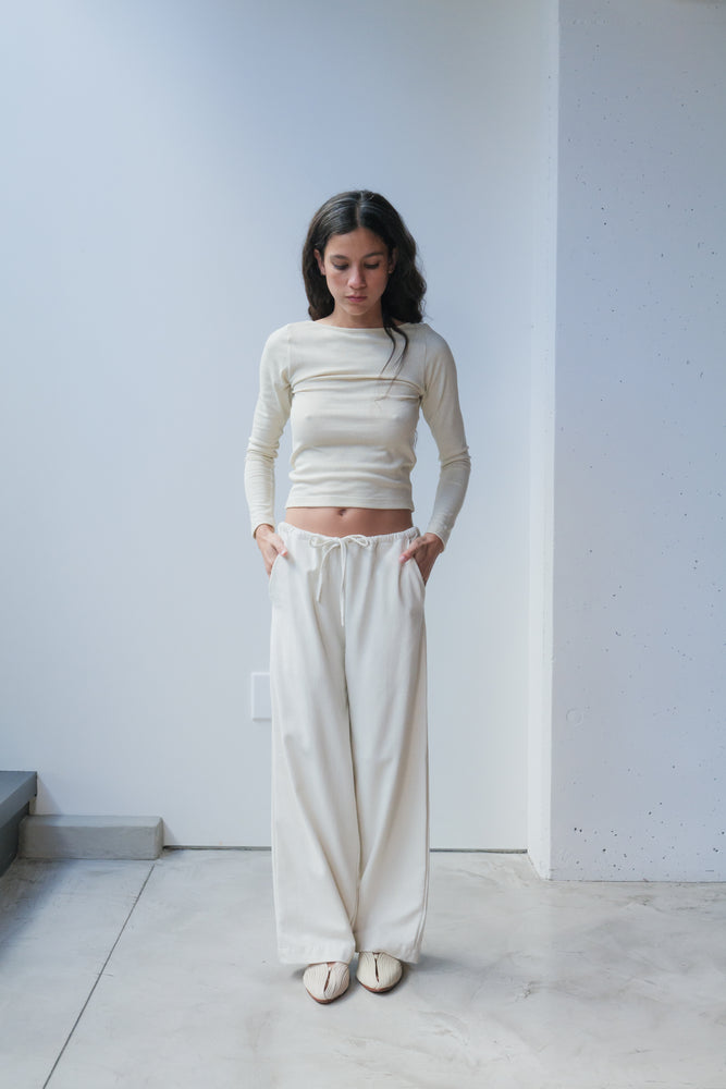 
                  
                    Silk Drawstring Pant
                  
                