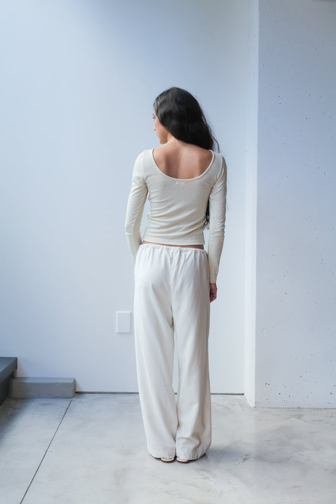 
                  
                    Silk Drawstring Pant
                  
                