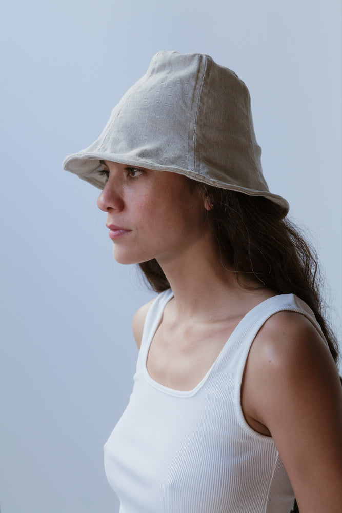 Linen Panel Hat