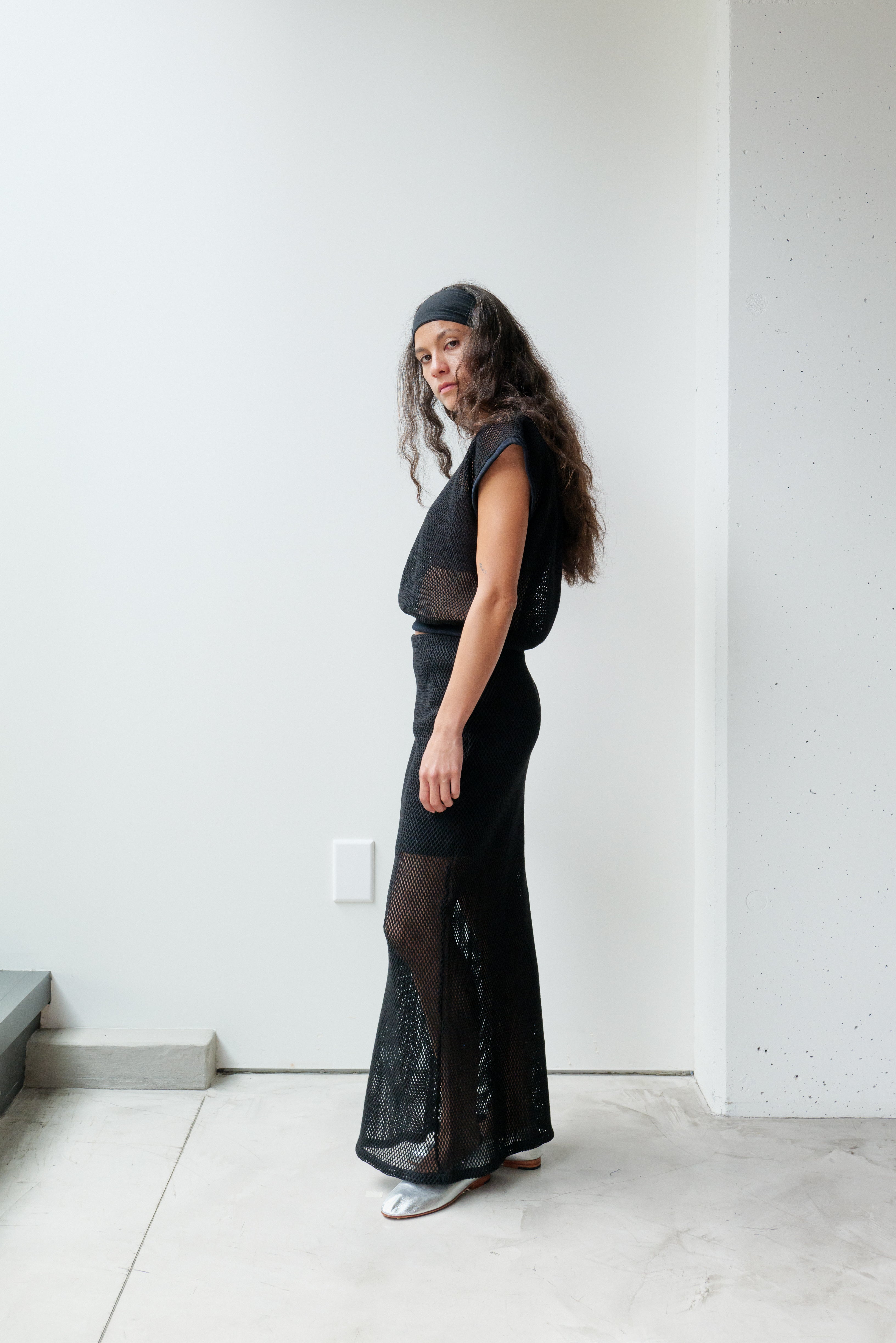 【COLOR iN ID】see-through mesh long skirt Amazon.com: Floerns Women's 2 in 1 Lace Sheer Mesh High