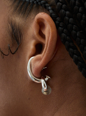 
                  
                    Crystal Lobe Earring
                  
                