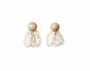 
                  
                    Pearl Cluster Earrings
                  
                