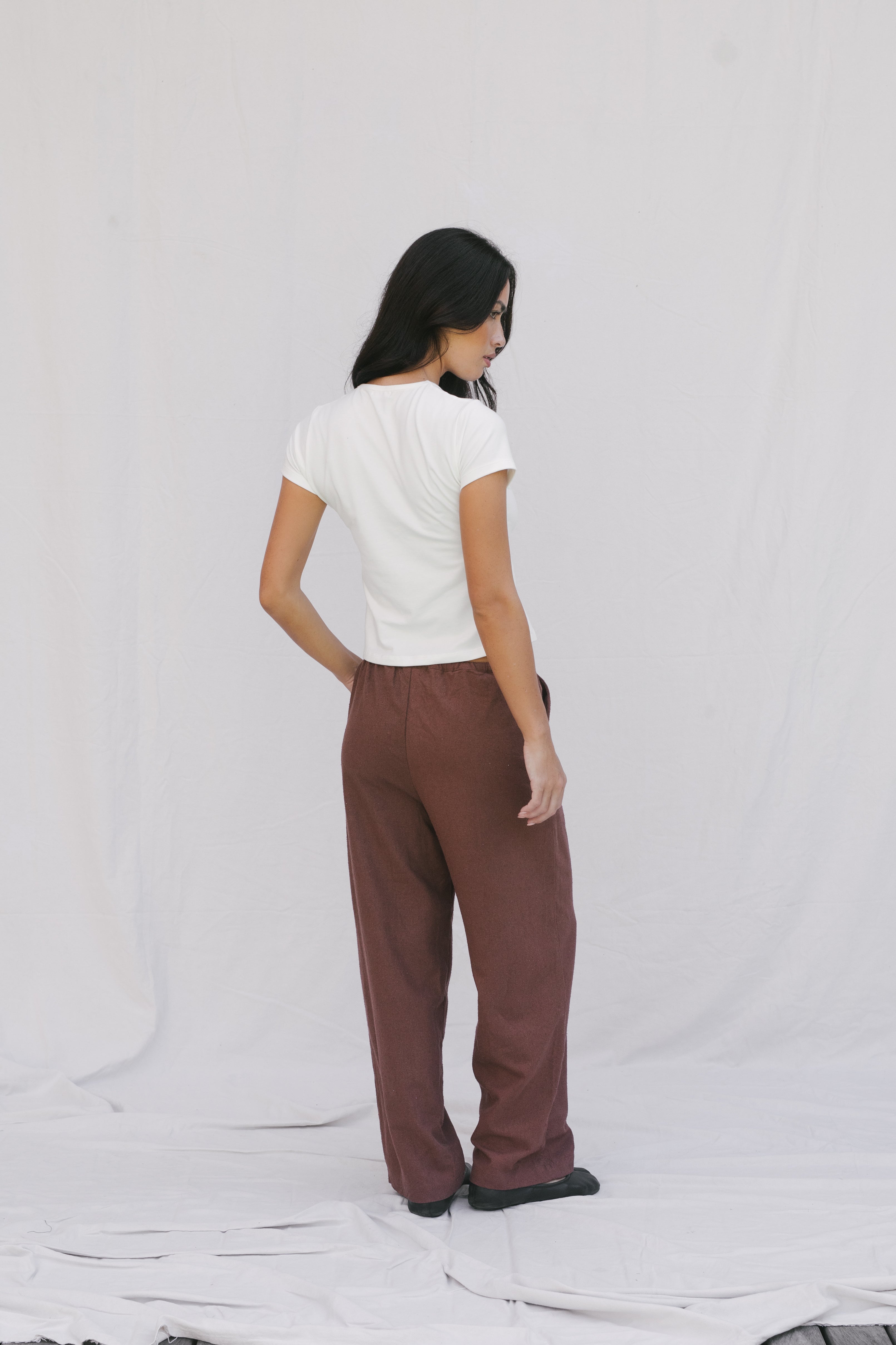 Silk Drawstring Pant – at Dawn. O'AHU