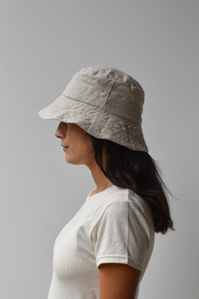 
                  
                    Linen Bucket Hat
                  
                