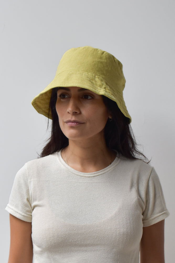 
                  
                    Linen Bucket Hat
                  
                