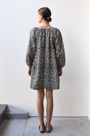 
                  
                    Linen A-line Short Dress
                  
                