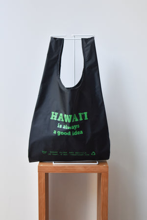 
                  
                    "Hawaii" Standard Baggu - Black x Brite Green
                  
                