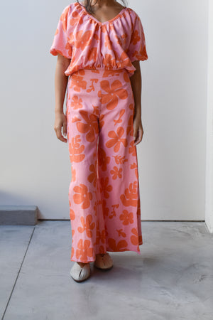 
                  
                    Slit Wide Pant - Pua Kenikeni
                  
                