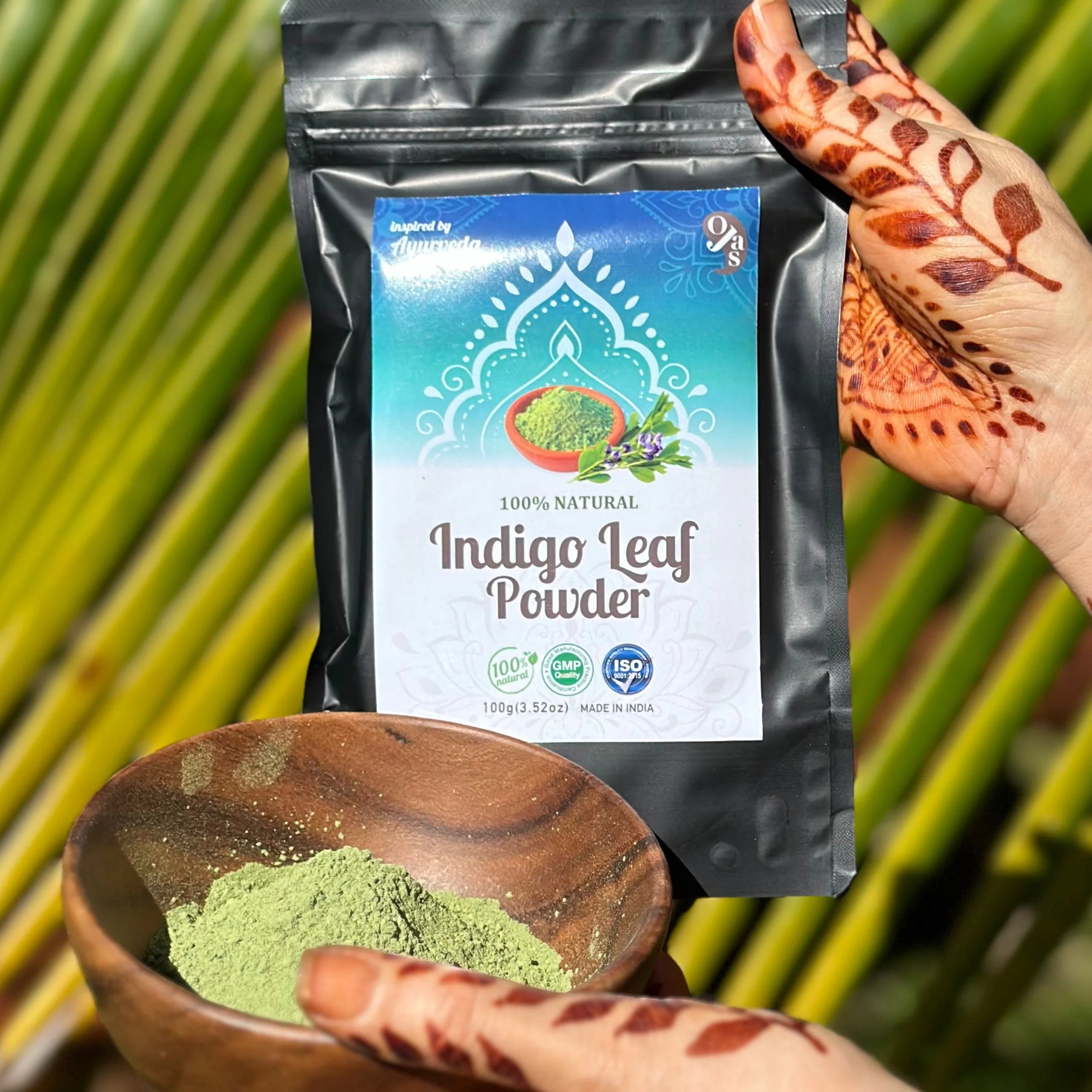 Indigo Leaf Powder – at Dawn. O'AHU