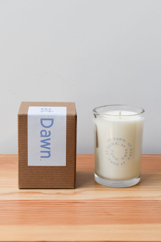 
                  
                    at Dawn. Lavender & Cotton Candle
                  
                