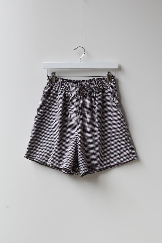 Gingham Easy Shorts